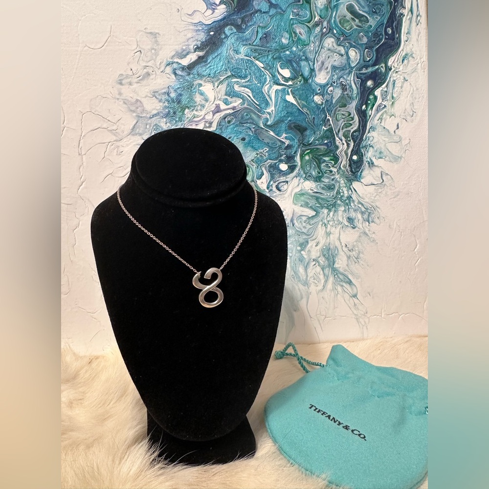 Tiffany & Co. Silver Zodiac Taurus Necklace